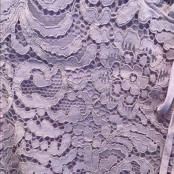 Sandro lavender Sheath Dress Sleeveless Mock Neck - Picture 14 of 15